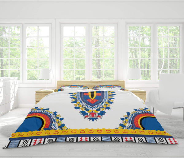 Dashiki Cotton Bed Sheets Spread Comforter Duvet Cover Bedding Sets