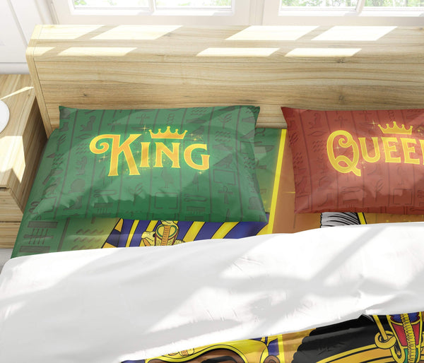 Black King & Queen Cotton Bed Sheets Spread Comforter Duvet Cover Bedding Sets